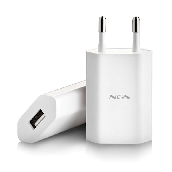 USB-laddare - NGS - BUCKET ACE - 5W - Automatisk detektering - Överhettningsskydd