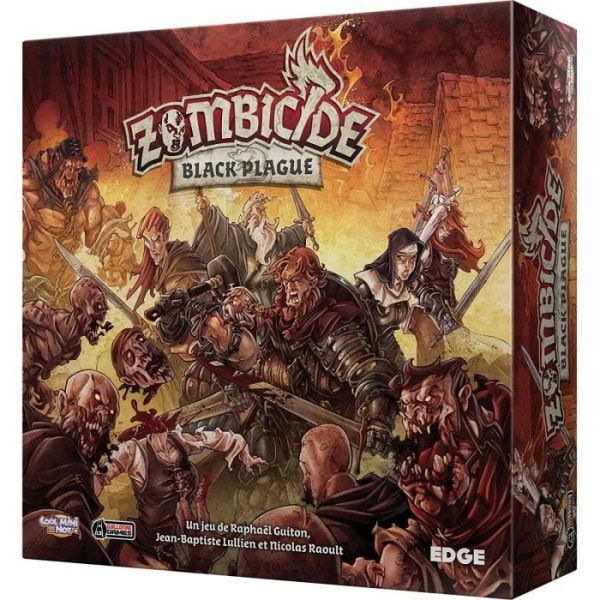 ASMODEE - Zombicide Black Plague - Brädspel
