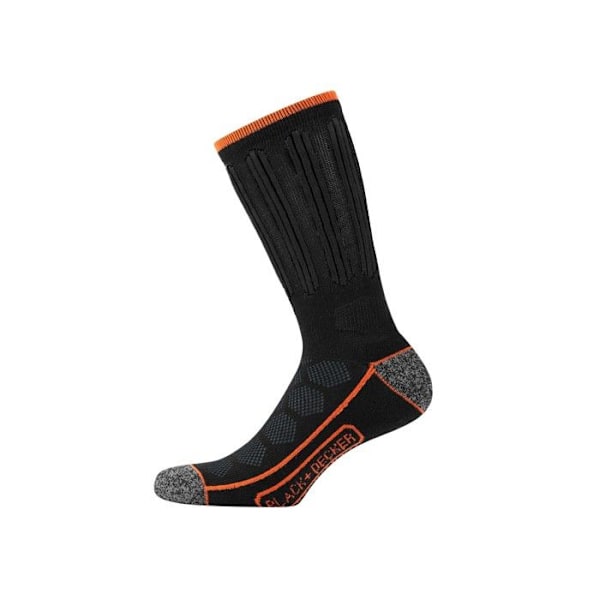 Black & Decker Strumpor Herr, Höga Strumpor Herr (4-pack) - Svart Svart 39/42