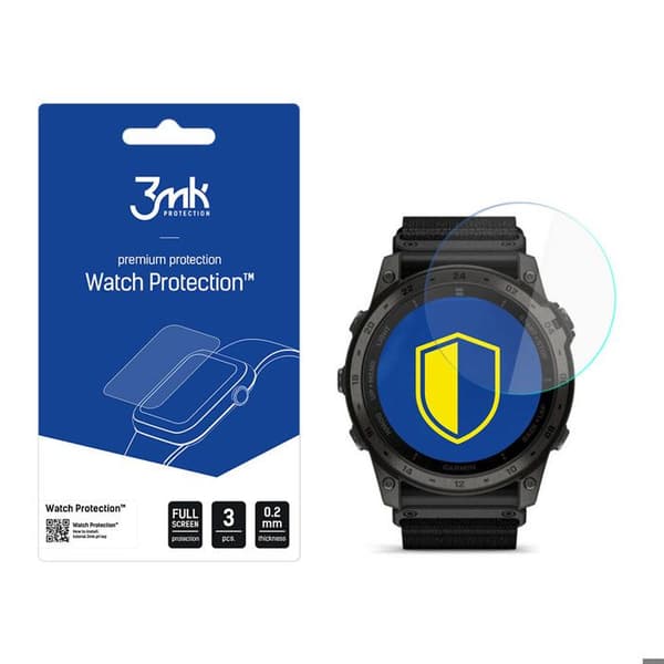 Garmin Tactix 7 Edition AMOLED - Skydd för klocka 3MK FlexibleGlass