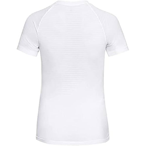 T-Shirt Teknik - Odlo - Prestanda X-Light Eco - Kortärmad - Andas - Vit Vit S
