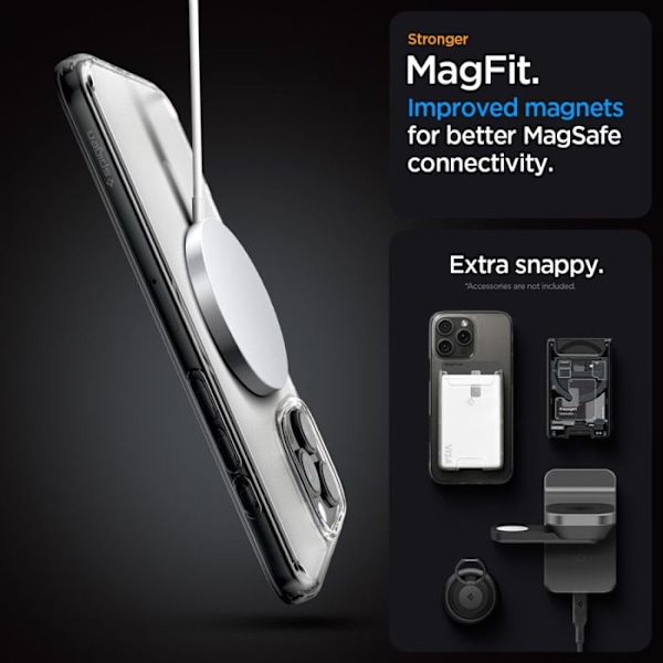 Coque Spigen Ultra Hybrid MagSafe för iPhone 16 Pro Max (transparent) Frost klart