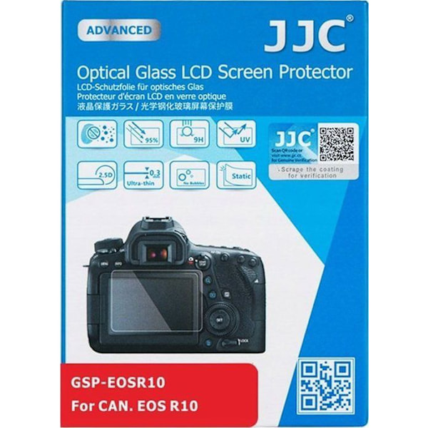 Blixtsats - Jjc komplett blixtpaket - SB7278 - Skärmskydd i härdat glas för Canon EOS R10 / Gsp-eosr10.