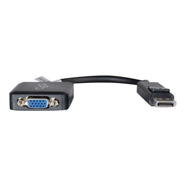 20CM DISPLAYPORT M TILL VGA F BLK