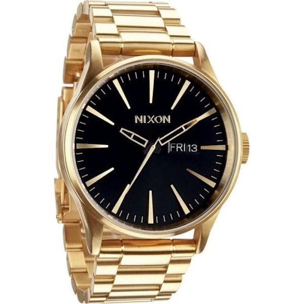 Klocka - Nixon - The Sentry SS A356-710 - Guldstålarmband - Analog - Chic gyllene