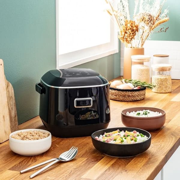 Tefal MINI FUZZY Compact riskokare - 7 program - RK6012F1 Svart
