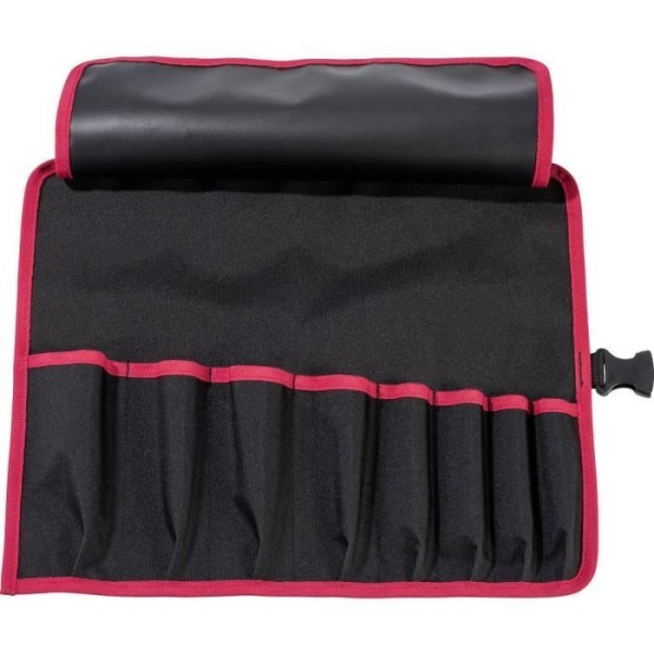 Outrustad verktygsväska - Parat - BASIC Roll-Up Case 8 - Svart - Vuxen