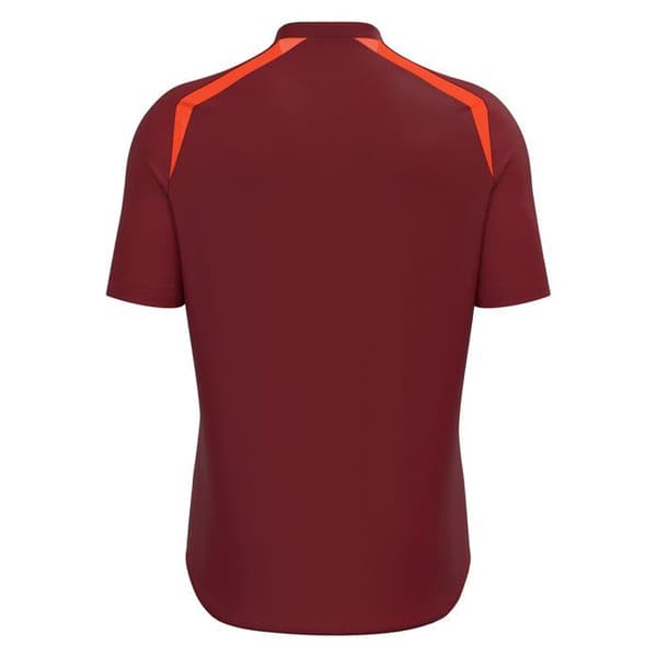 Maillot Macron Wyrm bordeaux/orange M
