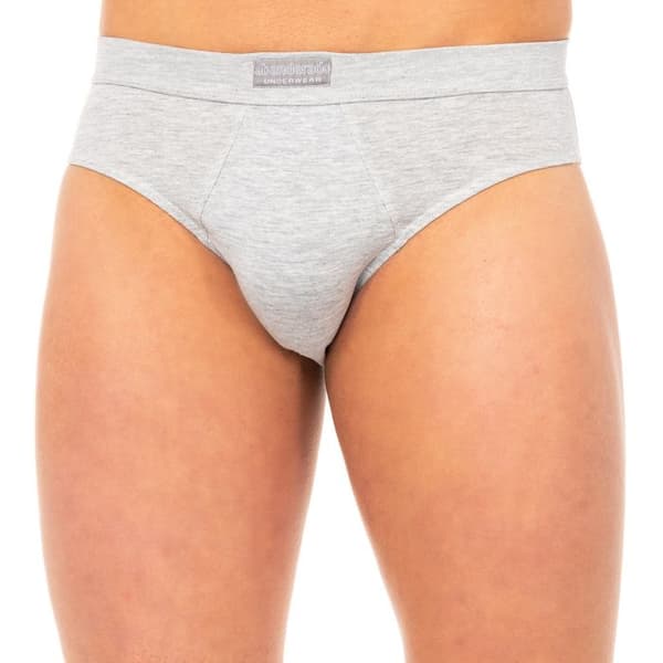 Pack-2 anatomiska slipsar i andningsbart tyg fram A5399 man-Grå-svart Mörkgrå XL