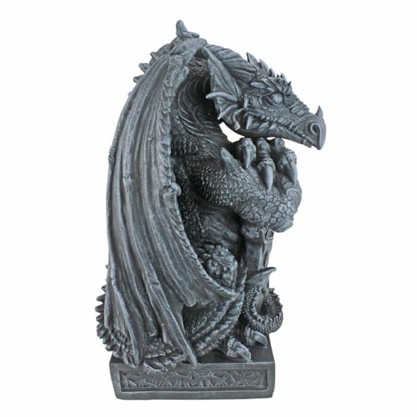 Staty - Design Toscano statyett - CL2897 - Cl2885Arthurian Dragon Shield Sword staty