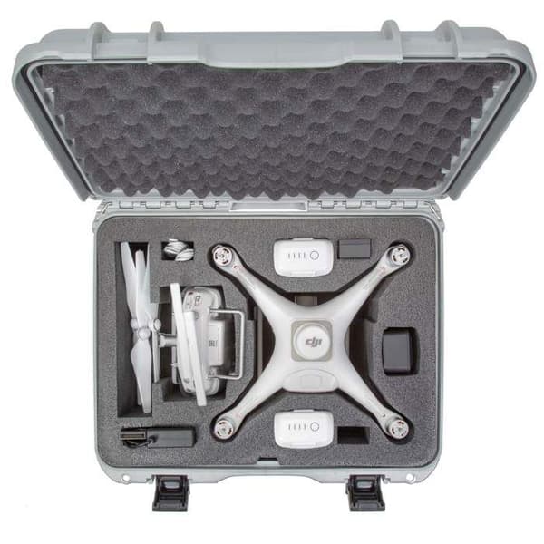 Väska för drone Nanuk 933 DJI P4 RTK silver-