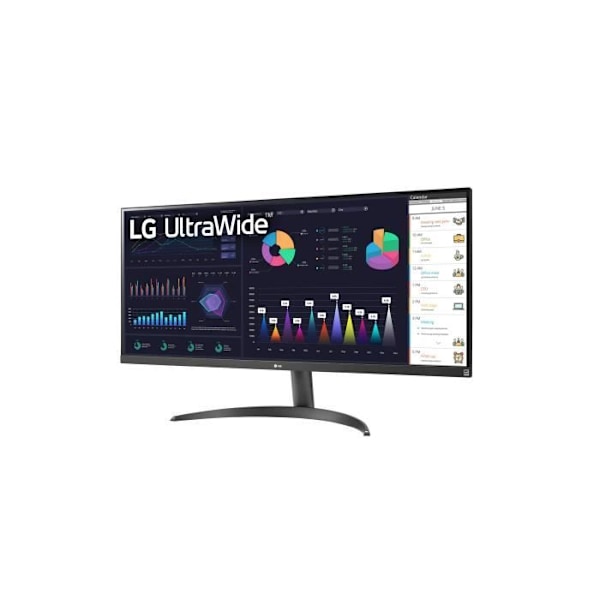 LG UltraWide 34WQ500-B, 86,4 cm (34 tum) 100Hz, FreeSync, IPS - DP, HDMI, USB-C