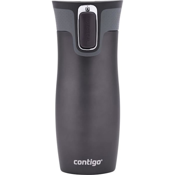 CONTIGO - Termomugg - West loop - gunmetall pistol metall