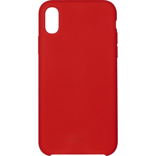 Icon Puro rött halvstyvt skal till iPhone XR