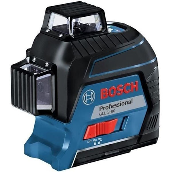 Laser linjer Bosch Professional GLL 3-80 - 0601063S00 blått och svart