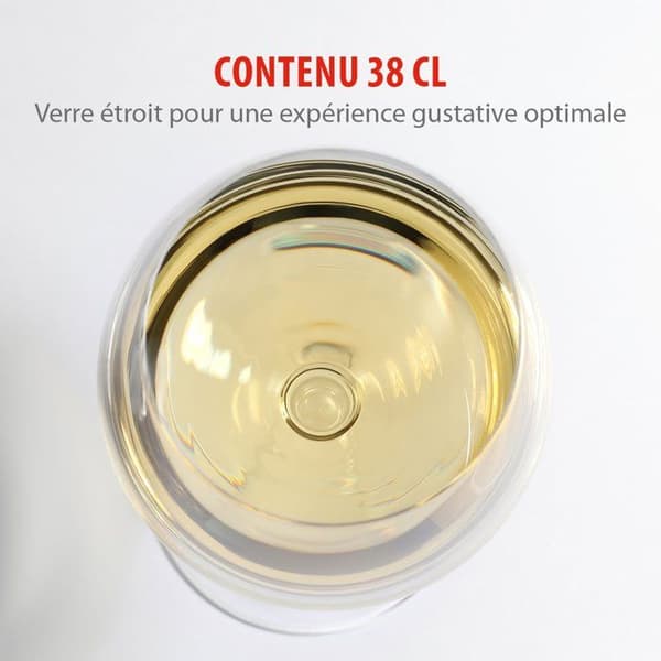 alpina Vinglas Vit - Set 38cl Transparent