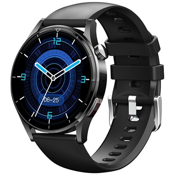 Tracer smartklocka, smartklocka, Bluetooth 5.2, 1,3" pekskärm, 70 sportlägen, SM7 GP+ Line svart