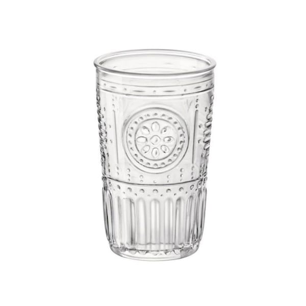 Bormioli rocco - 335944MTV121990 - Romantiskt glas, 475 milliliter, glas, transparent