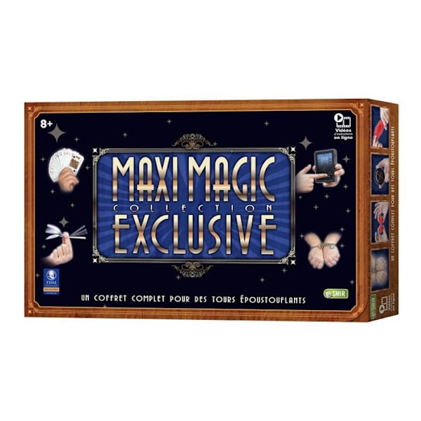 Coffret Cartamundi Magic Collection exklusiv med 1 onlinevideo Flerfärgad