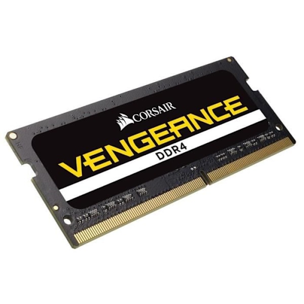 CORSAIR DDR4 Bärbar datorminne - Vengeance 16 GB (1 x 16 GB) - 2400 MHz - CAS 16 (CMSX16GX4M1A2400C16)
