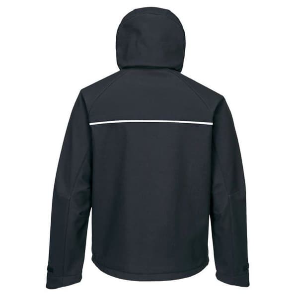 Portwest DX4 Softshell-jacka - Svart Svart M