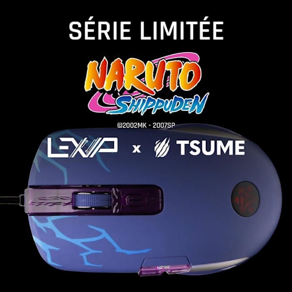 Souris - Lexip x Tsume - Sasuke - 12 Programmerbara knappar - Tumm joystick - Trådad