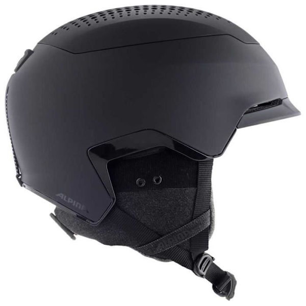 ALPINA Unisex - Vuxna, BANFF MIPS Skidhjälm, svart matt, 51-55 cm svart matt