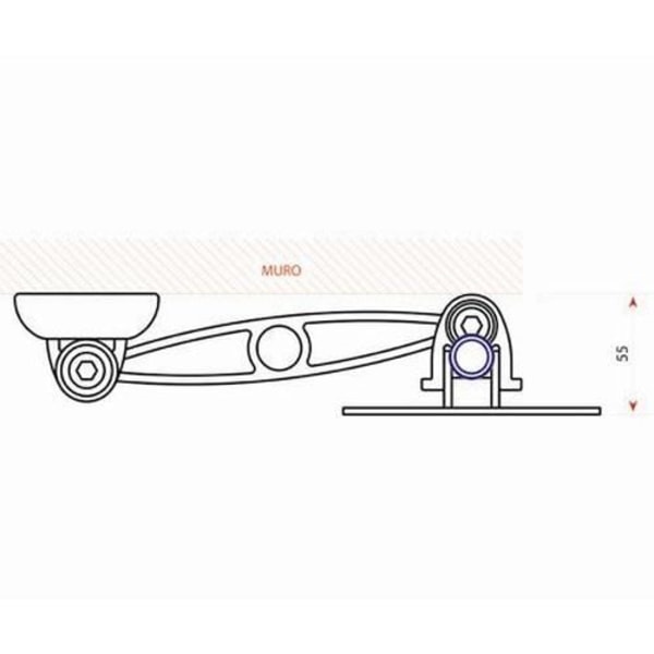 Support LCD - Bravo - Bravo LCD 2 - 20 kg - 10-30 tum - Svart