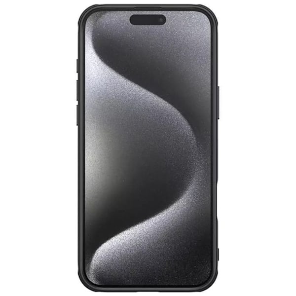 Skyddsskal - Nillkin - iPhone 16 Pro Max - Super Frosted Shield Pro - Svart - Elegant Svart