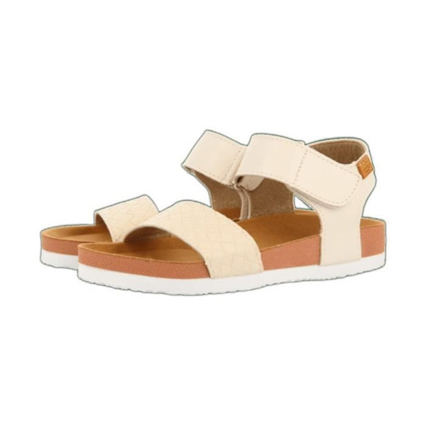 Bio sandaler - Gioseppo - Iguatu - Vit - Andningsbar foder - Lätt sula Benvit/vit 26