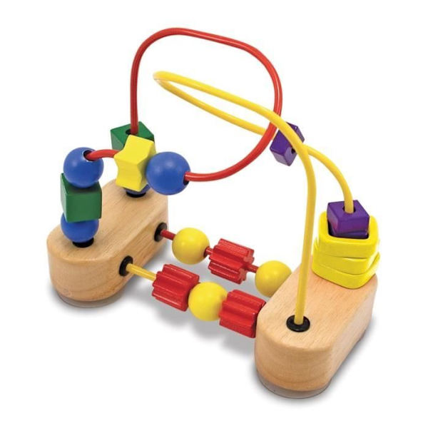 Premier Bead Maze - MELISSA & DOUG - För spädbarn 12 månader och äldre - Flerfärgad Flerfärgad