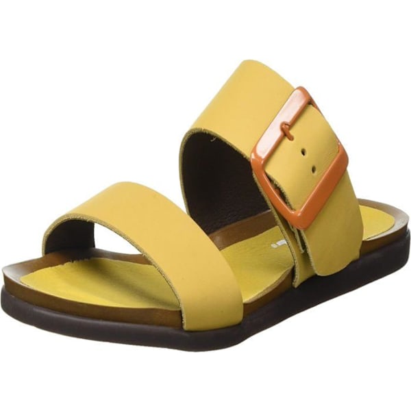 Sandal - barfota Konst - 1812 - Kvinna Larissa Flat Sandaler Sol 39