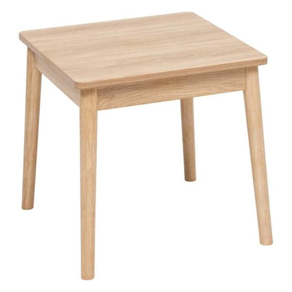 Set med 2 Abana sidobord i ljust trä - 5five beige