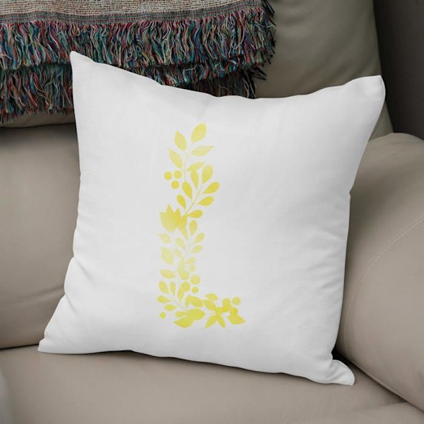 Bonamaison Kuddfodral - 1 - Kuddfodral, Polyester, Flerfärgad, 43x43