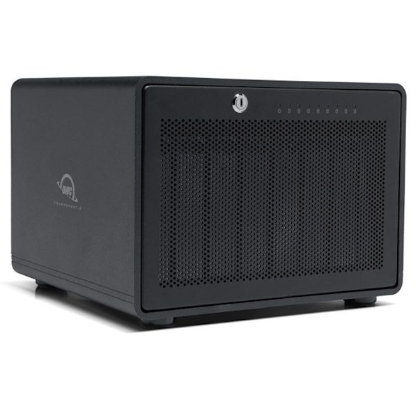ThunderBay 8 RAID-enhet - OWC - Thunderbolt 3 - 8 fack - 2586 Mo/s - Svart