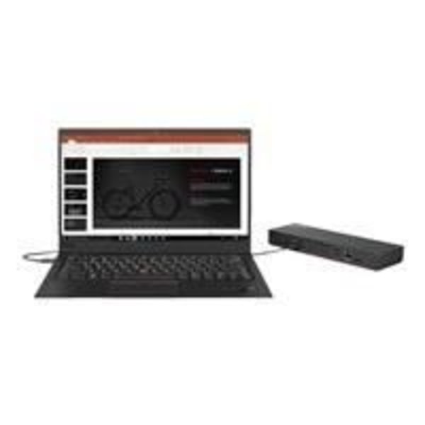 Dockningsstation - Lenovo - ThinkPad Universal Thunderbolt 4 - HDMI, 2 x DP - 135 Watt - Svart