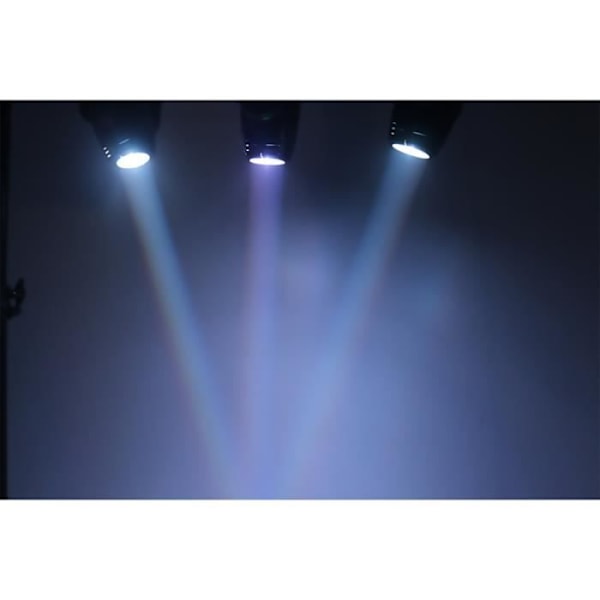 IBIZA LMH250-RC LED RVBB 10W DMX rörlig stråle med fjärrkontroll