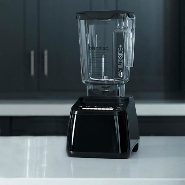 Mixare - BLENDTEC - Designer 650 - Svart - 3,0 hästkrafter - 8 hastigheter - 8 års garanti