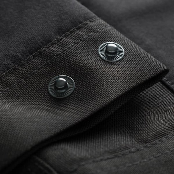 Arbetsbyxor - Scruffs - Pro Flex Plus - Svart - Tight fit - Fickor för verktyg Svart 34