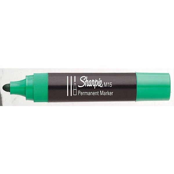 Markör - tuschpenna Sharpie - WIKR-090461 - Permanent markör M15 grön (PM5021)