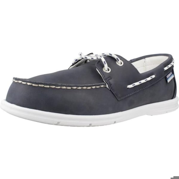 Sko Sebago Modell Jackman - Färg Blå Blå 42