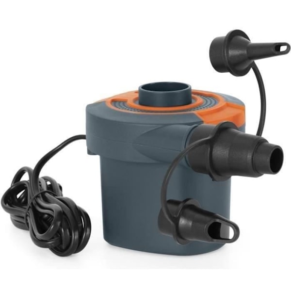 BESTWAY Elektrisk luftpump - 220-240 V - 680 L/min Grå, svart och orange