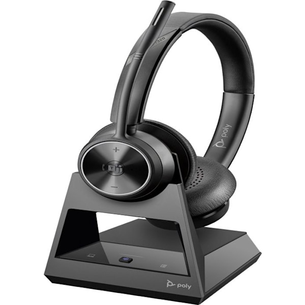 Trådlös mikrohörlur - HP Inc. - Poly Savi 7320 - Svart - DECT - Kompatibel med Dell Latitude 7320