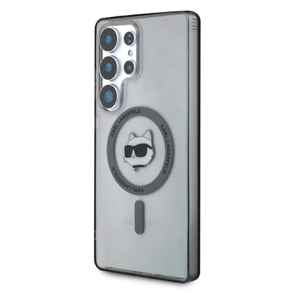 Coque MagSafe Karl Lagerfeld för Samsung Galaxy S25 Ultra (Svart)