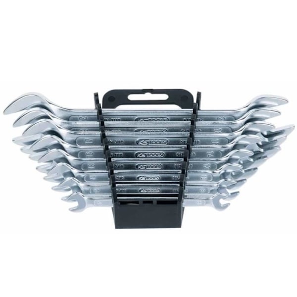 KS Tools CLASSIC dubbelnyckelsats med öppen ände 8 st 517.0148