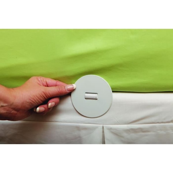 DREAMBABY Extra stor sängstång PHOENIX - Fällbar och portabel - L 110 x B 45,5 cm - Vit Vit