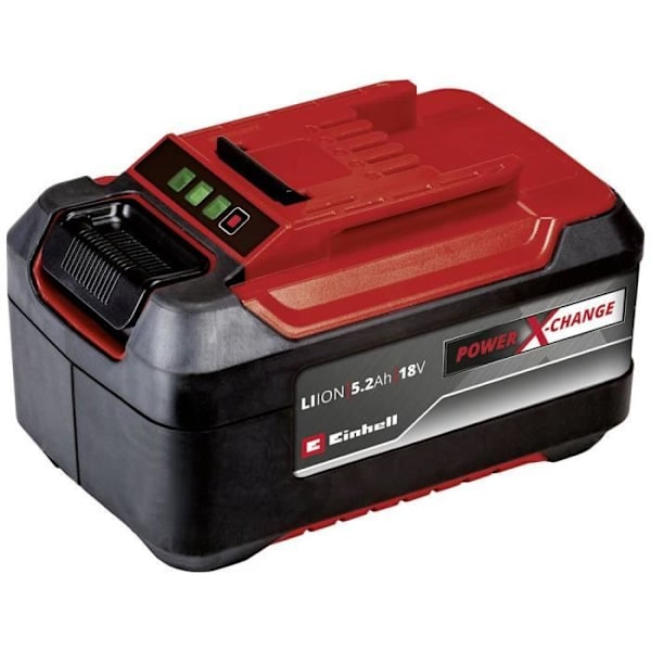 Einhell Dubbelbatteri 5,2 Ah Twinpack Power X-Change (Lithium-Ion, 18V, för alla Einhell Power X-Change enheter)