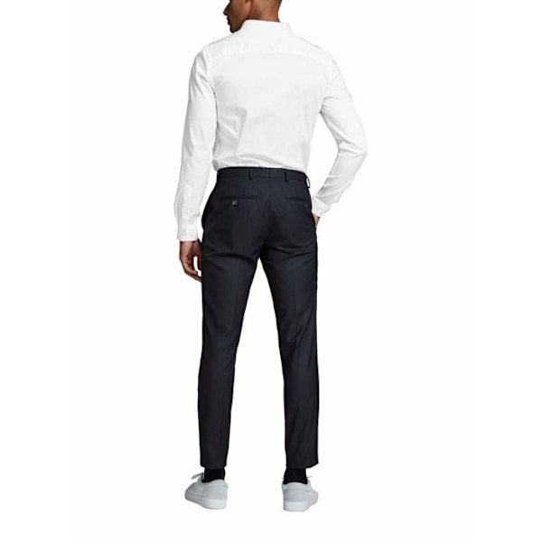 Herrskjorta - JACK & JONES - jjprparma skjorta l/s noos vit - Långärmad - Skjortkrage - Vanlig Vit jag