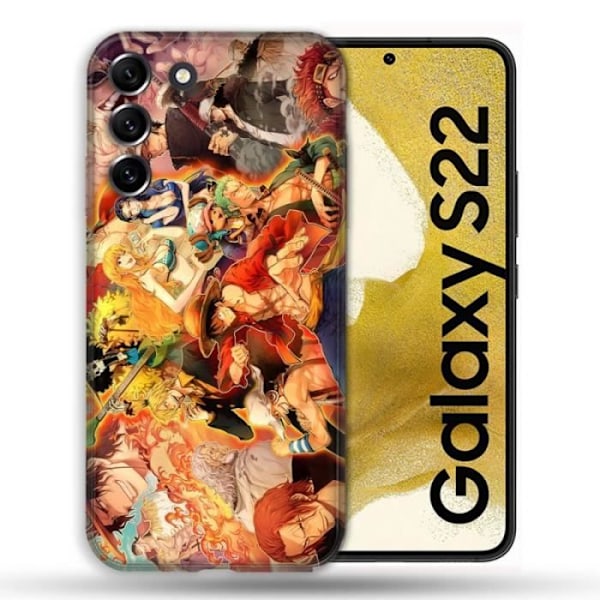 Fodral till Samsung Galaxy S22 Manga One Piece Nakama One Size