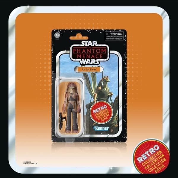 Figur - Star Wars - HASBRO - The Phantom Menace (Retro Collection) - 9,5 cm - Säljs separat - Blandet